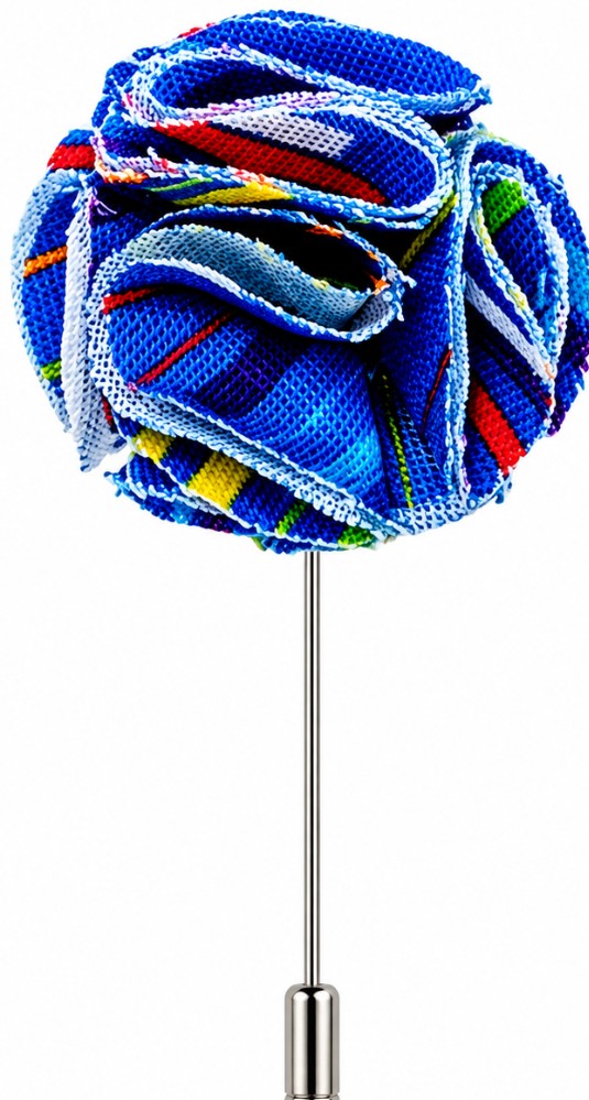Royal Heritage Fabric Lapel Pin