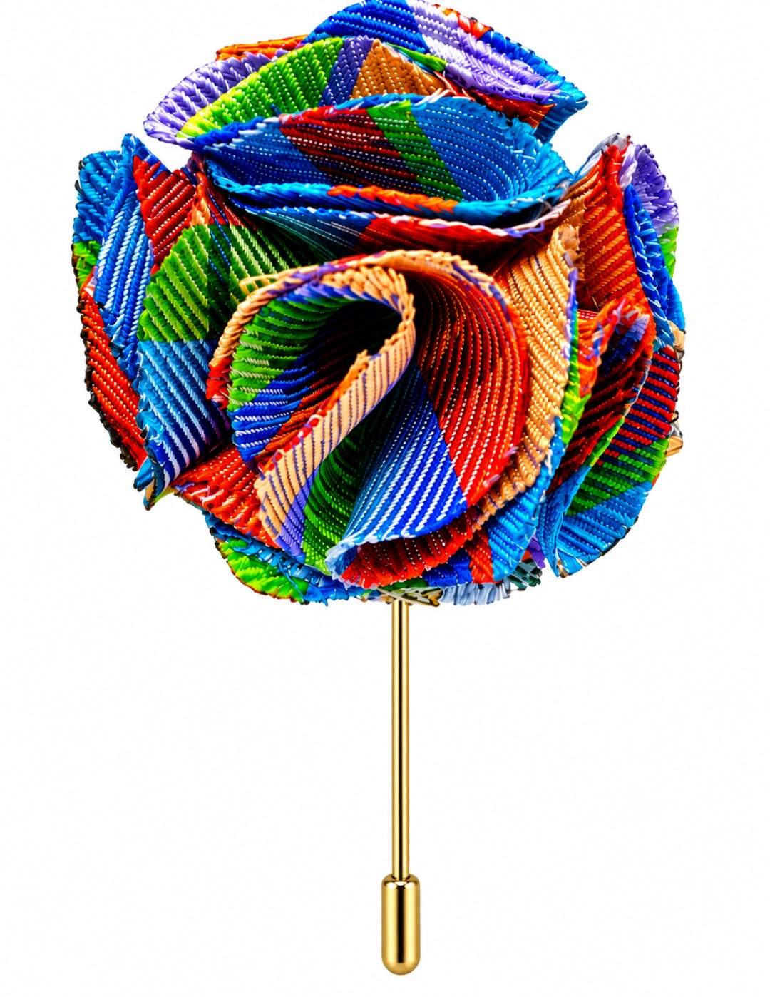 Vibrant Rose Lapel Pin