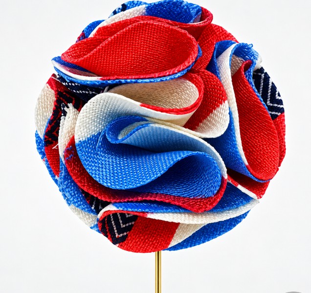 The Presidential Blue & Crimson Lapel Pin